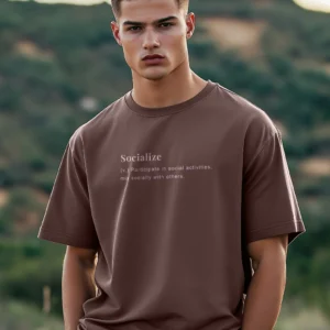 Socialize Oversized T-Shirt